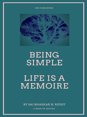 cover image of Being Simple